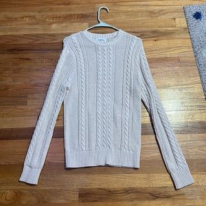 Cream colored sweater